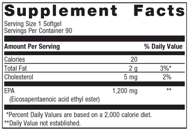 OmegaGenics EPA 1200 90 softgels * Metagenics Supplement - Conners Clinic